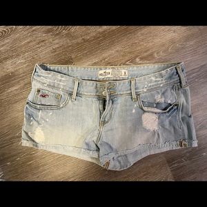 Hollister jean shorts